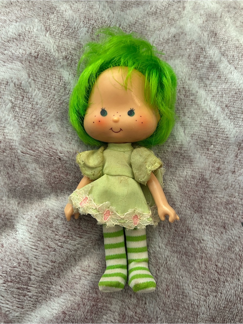 vintage 1979 Lime Chiffon doll from the original Strawberry Shortcake